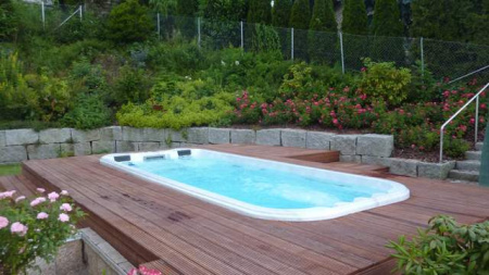 Бассейн СПА с противотоком Premium Leisure Swimmer 18 Dual Zone