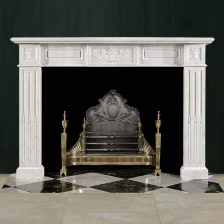 Биокамин в мраморном портале Firezo Colibrì Биокамин в мраморном портале Firezo Colibrì