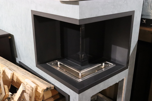 Угловой встраиваемый биокамин Firezo L'angolo Sinistro 600