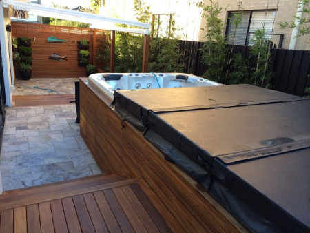 Плавательный спа бассейн Vortex Spas Hydrozone Exterme